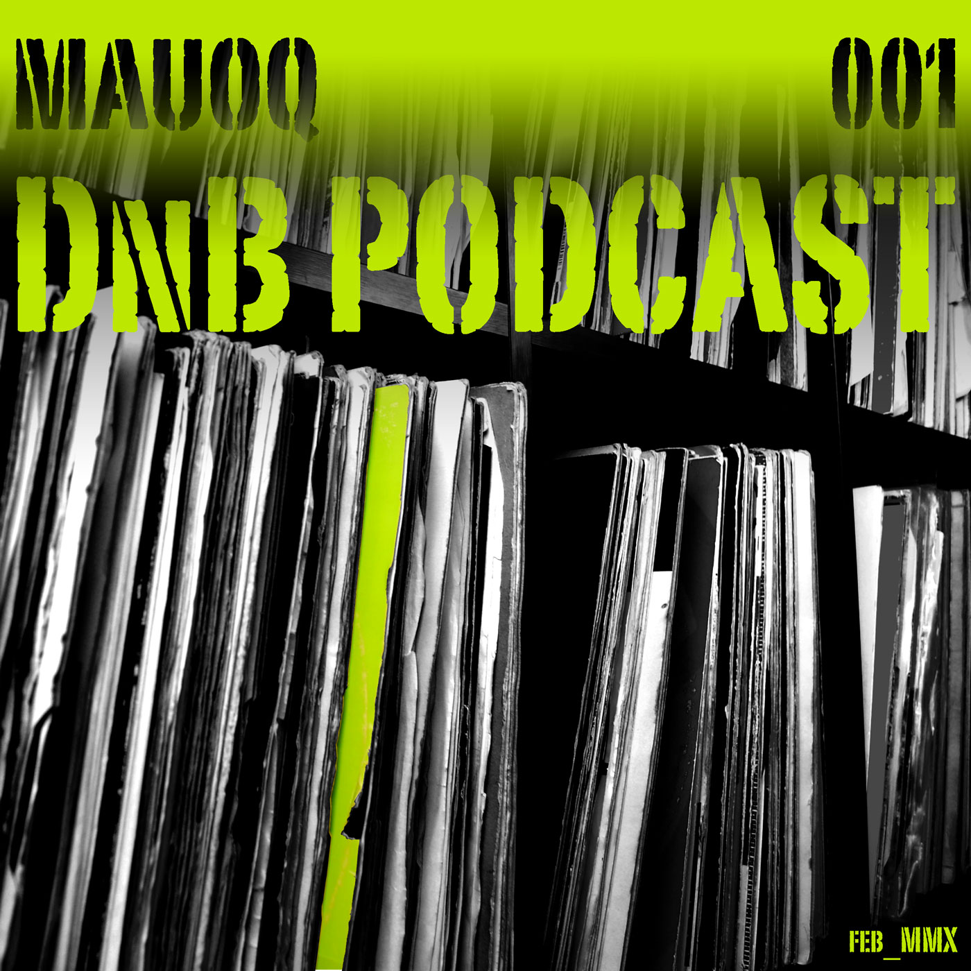 Mauoq DnB Podcast 001 Artwork